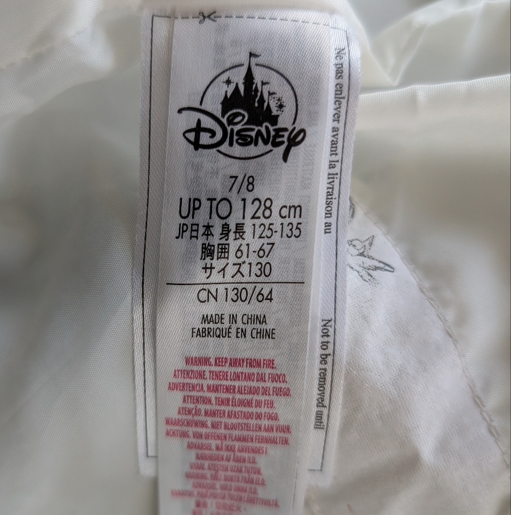Disney Animators’ Collection Lightweight Puffy Jacket Size 7/8 - Picture 4 of 8